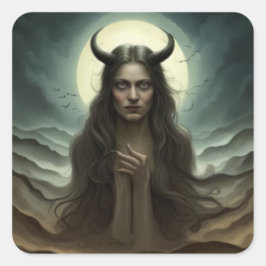 sie dämonische Aufkleber