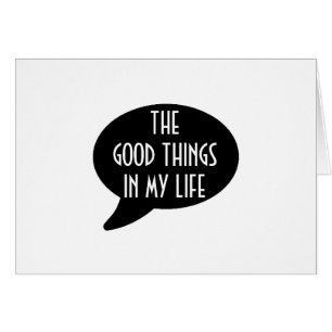 SIE=DIE BESTEN DINGE IN MEINER LIEBE-KARTE
