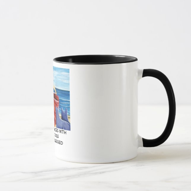 Sie, die mit Vieh tanzt, verfolgt… Tasse (Rechts)