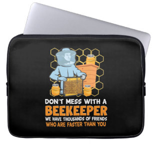 Sie dürfen sich nicht mit einem Bienenzüchter abge Laptopschutzhülle