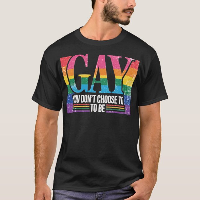 SIE ENTSCHEIDEN SICH NICHT, SPIELEN ZU SEIN T-Shirt (Vorderseite)