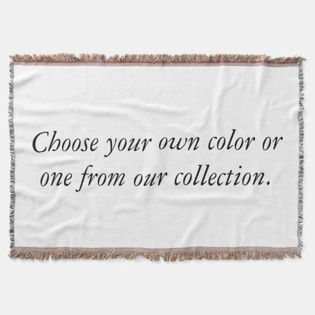 Sie entwerfen - Werftblanket - HambyWhiteGlove Decke (Vorderseite)