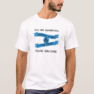 "Sie erfahren Awesomeness auf Rädern" T-Shirt