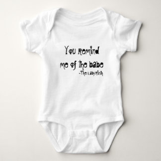 Sie erinnern mich an das Baby Strampler