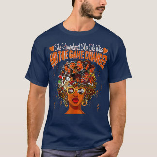Sie erinnerte sich, wer sie war, und das Spiel ver T-Shirt