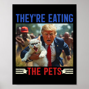 Sie essen das Zitat der lustigen Haustiere 2024 Do Poster