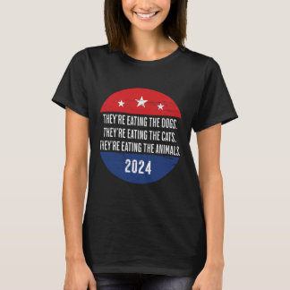 Sie essen die Hunde, die sie essen, die Katzen Tru T-Shirt