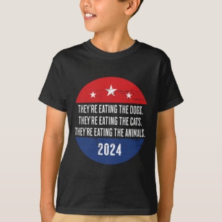 Sie essen die Hunde, die sie essen, die Katzen Tru T-Shirt