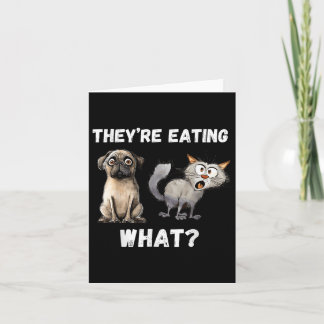 Sie essen die Hunde, die sie essen, Karte