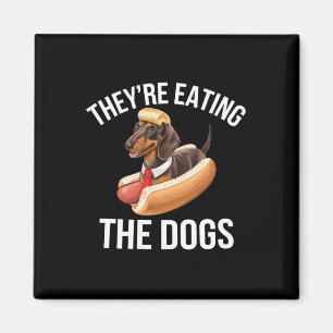 Sie essen die Hunde Donald Trump Debatte 2024  Magnet