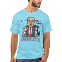 Sie essen die Hunde Funny Trump Kamala 2024