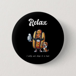 Sie essen die Hunde Katzen Haustiere Trump Kamala  Button