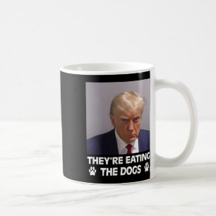 Sie essen die Hunde Trump 2024 America Electio Kaffeetasse