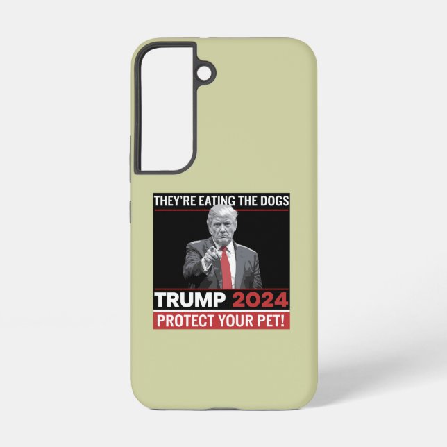 Sie essen die Hunde Trump 2024-Debatte Samsung Galaxy Hülle (Rückseite)