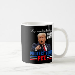 Sie essen die Hunde Trump 2025 Debyte Schützen Kaffeetasse