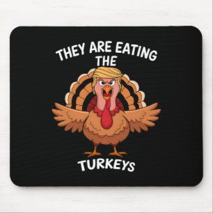 Sie essen die Truthähne Tee Uni-Erwachsene Lustige Mousepad