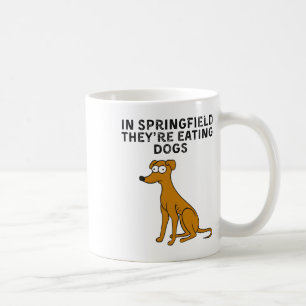 Sie essen Hunde Trump Kamala Harris Debatten Kaffeetasse