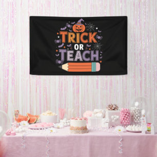 Sie essen Hunde und Katzen und Haustiere Halloween Banner