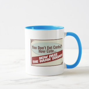Sie essen nicht Vergaser Drinkwear Tasse