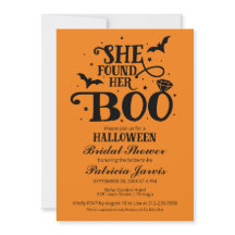 Sie fand ihr Brautparty zu Halloween