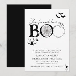 Sie fand ihr Brautparty zu Halloween Einladung