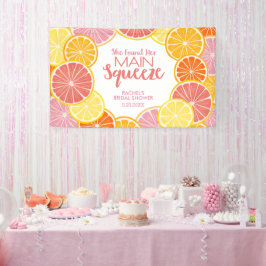Sie fand ihr Haupt-Squeeze-Brautparty Banner