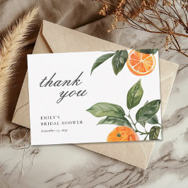 Sie fand ihr Haupt-Squeeze-Brautparty Dankeskarte