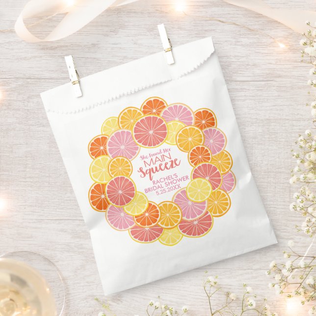 Sie fand ihr Haupt-Squeeze-Brautparty Geschenktütchen (Ausgeschnitten)