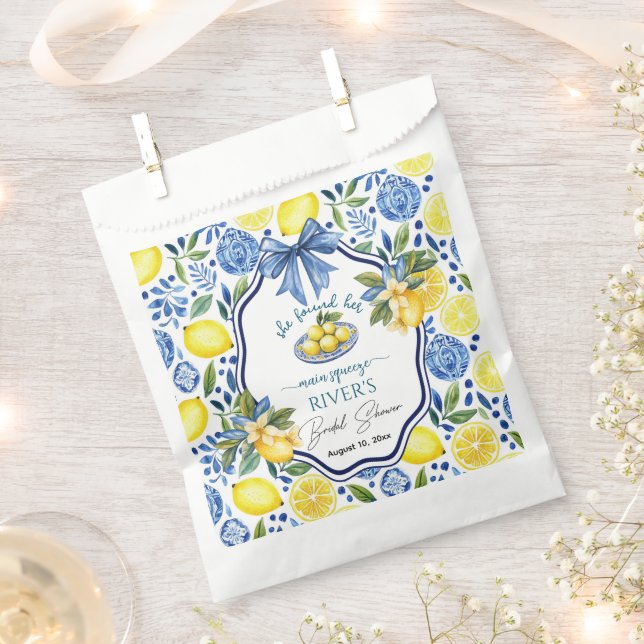 Sie fand ihr Haupt-Squeeze-Brautparty Geschenktütchen (Ausgeschnitten)