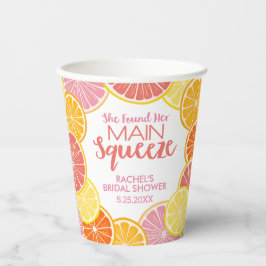 Sie fand ihr Haupt-Squeeze-Brautparty Pappbecher