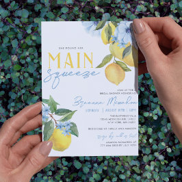Sie fand ihr Haupt Squeeze Lemon Brautparty Einladung