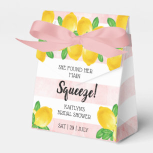 Sie fand ihr Haupt Squeeze Lemon Brautparty Geschenkschachtel