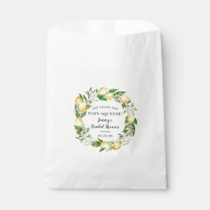 Sie fand ihr Haupt Squeeze Lemon Brautparty Geschenktütchen