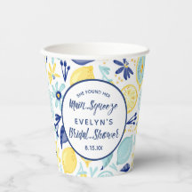 Sie fand ihr Haupt Squeeze Lemon Brautparty