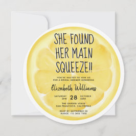 Sie fand ihr Haupt-Squeeze-Summer-Brautparty Einladung