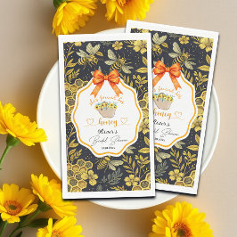 Sie fand ihr Honey-Brautparty Serviette