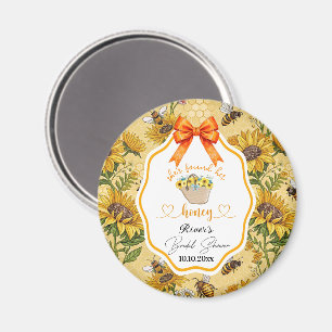 Sie fand ihr Honig-Brautparty-Geschenk Magnet