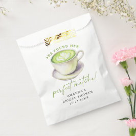 Sie fand ihr perfektes Matcha-Brautparty Geschenktütchen