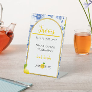 Sie fand ihre Hauptattraktion Hochzeitsdusche Gesc Sockelschild