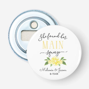 Sie fand ihre Hauptpresse Lemon Wedding Pillow Co Flaschenöffner