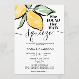 Sie fand ihre wichtigste Zitrone BOHO SUMMER Einladung