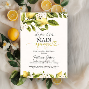 Sie fand ihren Hauptbräutigam-Bridal-Shower Einladung