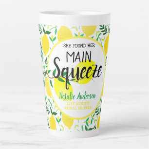 Sie fand ihren Hauptbräutigam Zitronen-Junggeselli Milchtasse