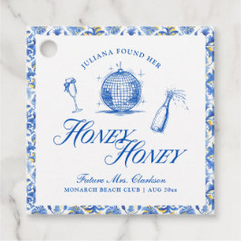 Sie fand ihren Honey Honey Blue Greece Bachelorett Geschenkanhänger