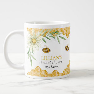 Sie fand ihren Honigbiene-Brautabschiedsfavor Ries Jumbo-Tasse