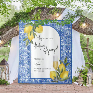 Sie fanden den Empfang der Hauptpresse Lemon Tile Wandteppich