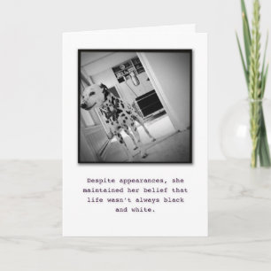 Sie färben meine Welt. Danke! Dankeskarte