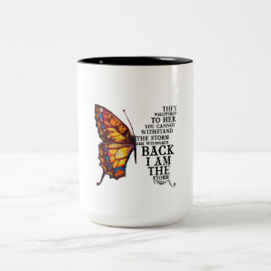 Sie flüstern ihr zu, dass ihr nicht widerstehen kö zweifarbige tasse