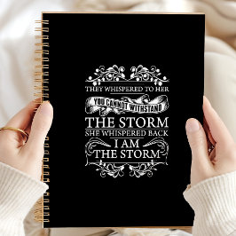 Sie flüsterte zurück, ich bin der Sturm Planer