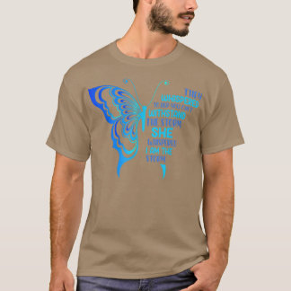 Sie flüsterten ihr blauer Schmetterling zu, Frauen T-Shirt